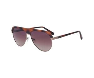 Gu7624 Aviator-Sonnenbrille Schildpatt-Design Einheitsgröße