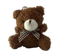 Guaber Bär Plüsch Schlüsselanhänger Rucksack Anhänger Cartoon Schlüsselanhänger Handtasche Dekorationen Niedliche Damen Accessoires Kind Geburtstagsgeschenk Süßer Bär Party Hochzeit Kinder