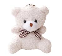 Guaber Bär Plüsch Schlüsselanhänger Rucksack Anhänger Cartoon Schlüsselanhänger Handtasche Dekorationen Niedliche Damen Accessoires Kind Geburtstagsgeschenk Süßer Bär Party Hochzeit Kinder