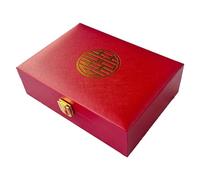 Guaber Handgefertigter Schmuckhalter Mit Mehreren Fächern Holzaufbewahrungskoffer Für Ohrringe Armbänder Stylish Accessoires Box Hochzeitszubehör