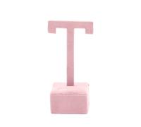 Guaber Schmuck Display Requisiten Eleganter Stand Velvets Stoffmaterial Tablett Für Ringe Ohrring Halskette Schmuckschrank