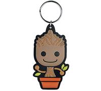 Guardians of the Galaxy - Baby Groot, Schlüsselanhänger aus Gummi, 4.5 x 6 cm
