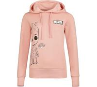 GUARDIANS OF THE GALAXY I Am Groot Frauen Kapuzenpullover Altrosa
