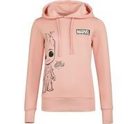 Guardians Of The Galaxy I Am Groot Kapuzenpullover altrosa in S
