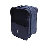 Gucagle Reise Schuhtasche 3 Fächer 35x26x21 cm Oxford Stoff wasserdicht tragbar mit Reißverschluss Schuhbeutel Organizer for Reise Camping Alltag Schuhaufbewahrung