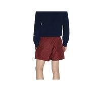 Gucci Badehose GG Logo Print Rot Herren