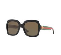 GUCCI EYEWEAR Sonnenbrillen für Frauen GG0036SN 002 Acetato Shiny Black