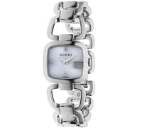 Gucci G Gucci Damenuhr aus Edelstahl silber luxuriöse Designer Uhr