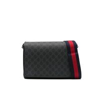 Gucci Hobo Bags - Rectangular Crossbody Bag With Monogram Design - Gr. unisize - in Schwarz - für Damen