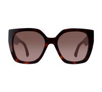 Gucci Square Damen Havanna Kristall Braun Farbverlauf GG1300S Einheitsgröße