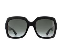Gucci Square Womens Schwarz Grau Gradient Sonnenbrille GG0036SN Einheitsgröße