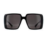 Gucci Damen GG1692S 001 Gläser SONNENBRILLEN Injiziert Schwarz Grau Quadratisch