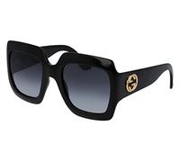 Gucci Sonnenbrille GG0053SN Cat‑Eye Damen Schwarz-Grau Größe 54 Modell 001