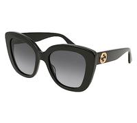 Gucci Sonnenbrille GG0327S Cat-Eye Damen Schwarz/Grau Verlauf Einheitsgröße