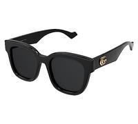 GUCCI Womens GG0998S Sunglasses, Black-Black-Grey, 52