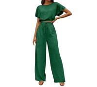 Günstige Jogginganzüge Damen Tracksuit Senioren Sommer Velours Stylischer Hochwertige Outlet Komplett Yoga Design Sweatsuit Kurzgrössen Moderner Italienische Seiden Knöpfen Pinguin Karo Seitenstreifen