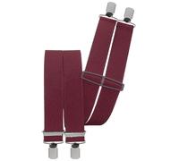 günstiger Hosenträger mit vielen Motiven und Farben bordeaux