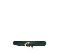Gürtel aus Schraffurleder mit Anhänger 18-20 Green