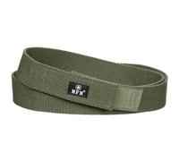 Gürtel, mit Klettverschluss, oliv, Breite 3,2 cm 110,oliv/OD green