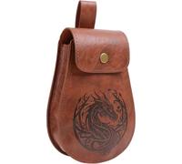 Gürtelbeutel Taillenbeutel Fannys Pack Vintage Mittelalterliche Lederbeutel Handyhalter Holater Holeween Renaissances Kostüme Renaissances Gürtbeutel Coin Tasche Tasche