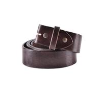 Gürtelrohling braun, aus Leder