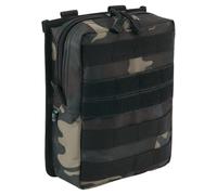 Gürteltasche BRANDIT "Brandit Accessoires Cross Molle Pouch", Gr. onesize, grün (schwarzcamouflage), Polyester, unifarben, Taschen Gürteltasche (55903147-0) schwarzcamouflage