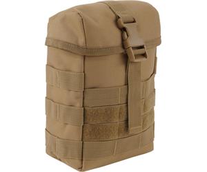 Gürteltasche BRANDIT "Brandit Accessoires Fire Molle Pouch", Gr. onesize, braun (camel), Polyester, unifarben, Taschen Gürteltasche (84839943-0) camel