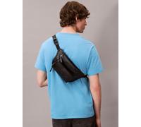 Gürteltasche CALVIN KLEIN JEANS "SCULPTED IMPRESSION WAISTBAG 38", Gr. B/H/T: 30cm x 15,5cm x 6,5cm, schwarz, Lederimitat, unifarben, Taschen Gürteltasche, Bauchtasche, Body Bag, Unisex Umhängetasche