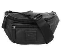 Gürteltasche CHIEMSEE, Damen, Gr. B/H/T: 20cm x 17cm x 3cm onesize, schwarz, Leder, unifarben, Taschen Gürteltasche, echt Leder (65843600-0)