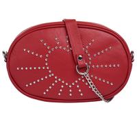 Gürteltasche CLUTY, Damen, Gr. B/H/T: 15cm x 20cm x 5cm onesize, rot, Leder, Taschen Gürteltasche, echt Leder, Made in Italy (26439867-0) rot