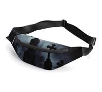 Gürteltasche für Damen, Herren, Gothic, Happy Halloween, Bauchtasche, Bauchtasche, Bauchtasche, für Herren, Laufgürtel, kleine Bauchtaschen für Damen, Stil, 36 x 15 cm, Stil:, 36*15cm