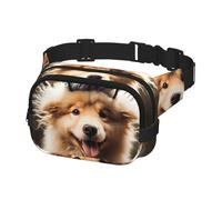 Gürteltasche für Damen und Herren, lustige Tier-Hunde-Hüfttasche mit verstellbaren Trägern, Brusttasche, Reise-Crossbody-Tasche