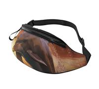 Gürteltasche für Damen und Herren, Schultertasche, Delfin, springt ins Meer, Crossbody-Tasche, Gürteltaschen mit verstellbarem Riemen