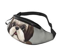 Gürteltasche für Damen und Herren, Shih Tzu Hund, Umhängetasche, Gürteltaschen mit verstellbarem Riemen