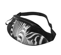 Gürteltasche für Damen und Herren, verstellbare Gürteltasche, Zebramuster, Crossbody-Tasche überall
