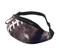 Gürteltasche für Damen und Herren, verstellbare Hüfttasche, American Football, Crossbody-Tasche, überall