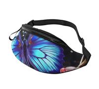 Gürteltasche für Damen und Herren, verstellbare Hüfttasche, Beauty, Schmetterling, Crossbody-Tasche, überall