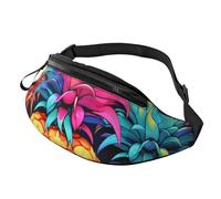 Gürteltasche für Damen und Herren, verstellbare Hüfttasche, bunte Ananas-Umhängetasche, Überall, Gürteltasche, Hüfttasche