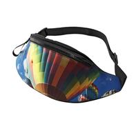 Gürteltasche für Damen und Herren, verstellbare Hüfttasche, bunte Heißluftballon-Umhängetasche, überall