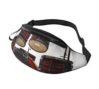 Gürteltasche für Damen und Herren, verstellbare Hüfttasche, cooles Schlagzeug-Set, Crossbody-Tasche, Überall, Gürteltasche, Hüfttasche