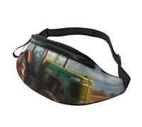 Gürteltasche für Damen und Herren, verstellbare Hüfttasche, Fantasie, Bauernhof, Traktor, Crossbody-Tasche, Überall, Gürteltasche, Hüfttasche