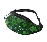 Gürteltasche für Damen und Herren, verstellbare Hüfttasche, Hintergrund, St. Patrick's Day, Glitzer, Crossbody-Tasche, Überall, Gürteltasche, Hüfttasche