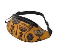 Gürteltasche für Damen und Herren, verstellbare Hüfttasche, kreative afrikanische Kultur, Crossbody-Tasche, überall