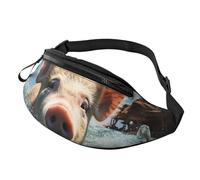 Gürteltasche für Damen und Herren, verstellbare Hüfttasche, lächelnde Umhängetasche, überall