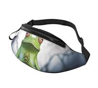 Gürteltasche für Damen und Herren, verstellbare Hüfttasche, lustige Yoga-Frosch-Umhängetasche, überall