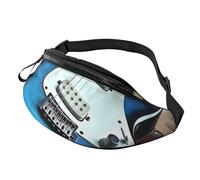 Gürteltasche für Damen und Herren, verstellbare Hüfttasche, magische E-Gitarre, Musik, Crossbody-Tasche überall