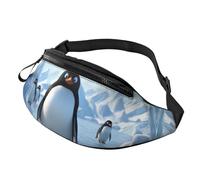 Gürteltasche für Damen und Herren, verstellbare Hüfttasche, Pinguin, Antarktis, Eis, Crossbody-Tasche überall