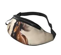 Gürteltasche für Damen und Herren, verstellbare Hüfttasche, Tiere, Pferd, Laufen, Crossbody-Tasche, überall