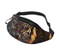 Gürteltasche für Damen und Herren, verstellbare Hüfttasche, wilder Tiger, Crossbody-Tasche überall