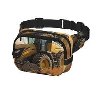 Gürteltasche für Herren und Damen, Bauernhof, Traktor, Ernte, verstellbare Hüfttasche, Crossbody-Tasche für Reisen, Schwarz, Einheitsgröße, Schwarz , Einheitsgröße